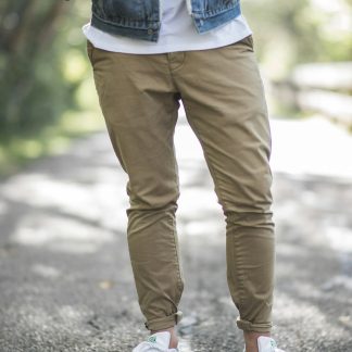 Cg268T Men's Straight Fit Chino Pants — Cotton Twill