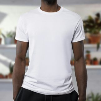 Cg268T Men's Classic Crew Neck T-Shirt — Soft Cotton Everyday Tee