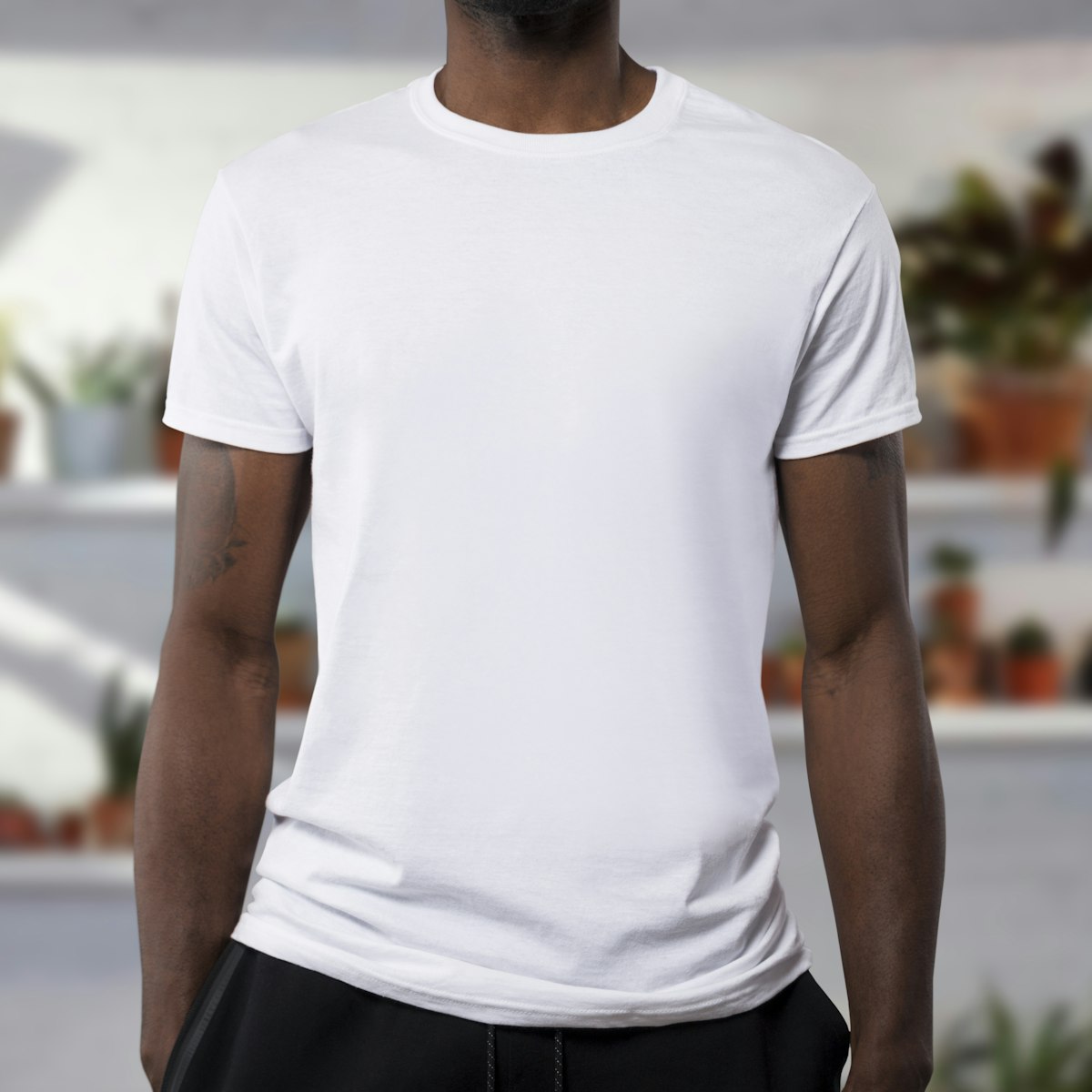 Cg268T Men's Classic Crew Neck T-Shirt — Soft Cotton Everyday Tee